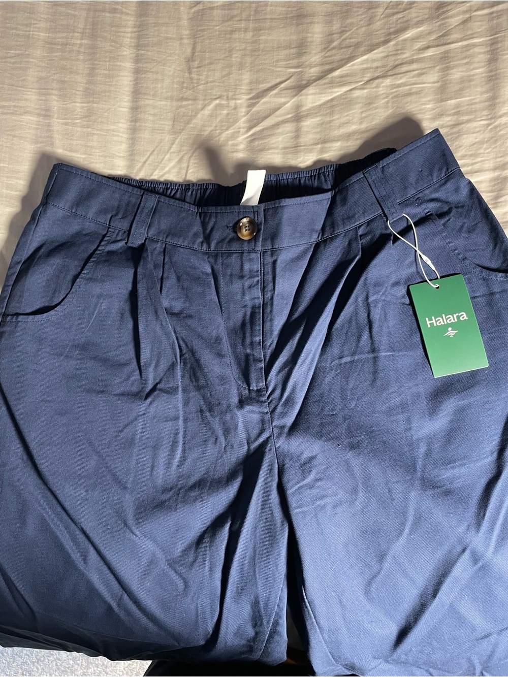 HALARA Navy Blue Women's Jogger Pants - Picture 3 of 6